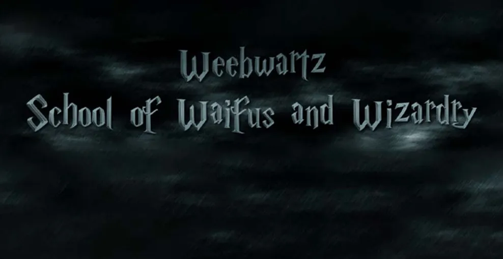 MyWaifuList's "Weebwartz School of Waifus and Wizardry" Credits & Attributions