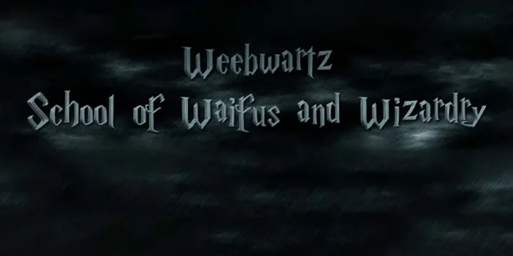 MyWaifuList's "Weebwartz School of Waifus and Wizardry" Credits & Attributions
