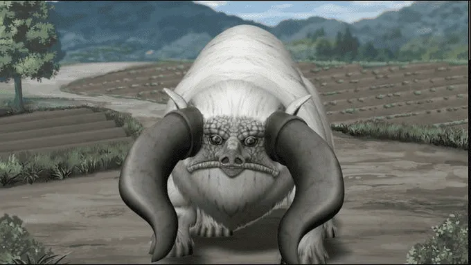 kamikatsu strange beast attacking the farm