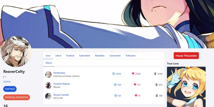 User Lists Update (June 7th, 2020)