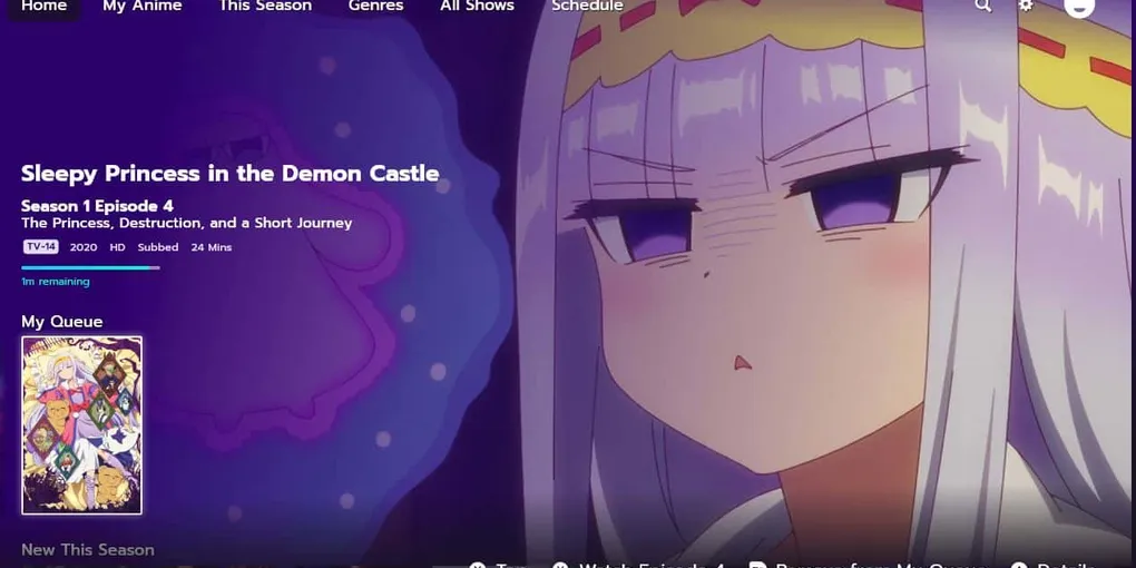 Funimation's Switch Application (Spoiler: It's a web page)